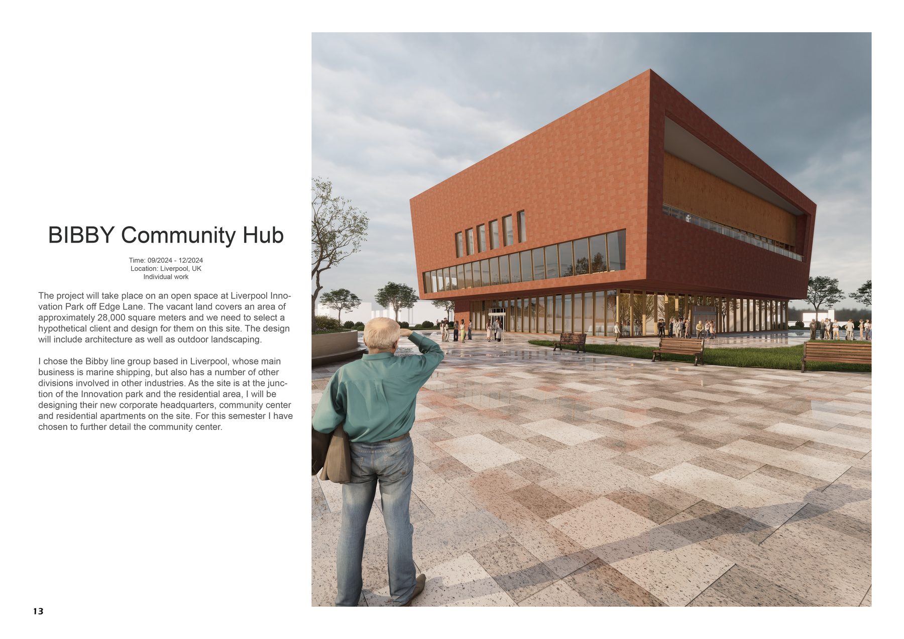 Bibby Community Hub portfolio page