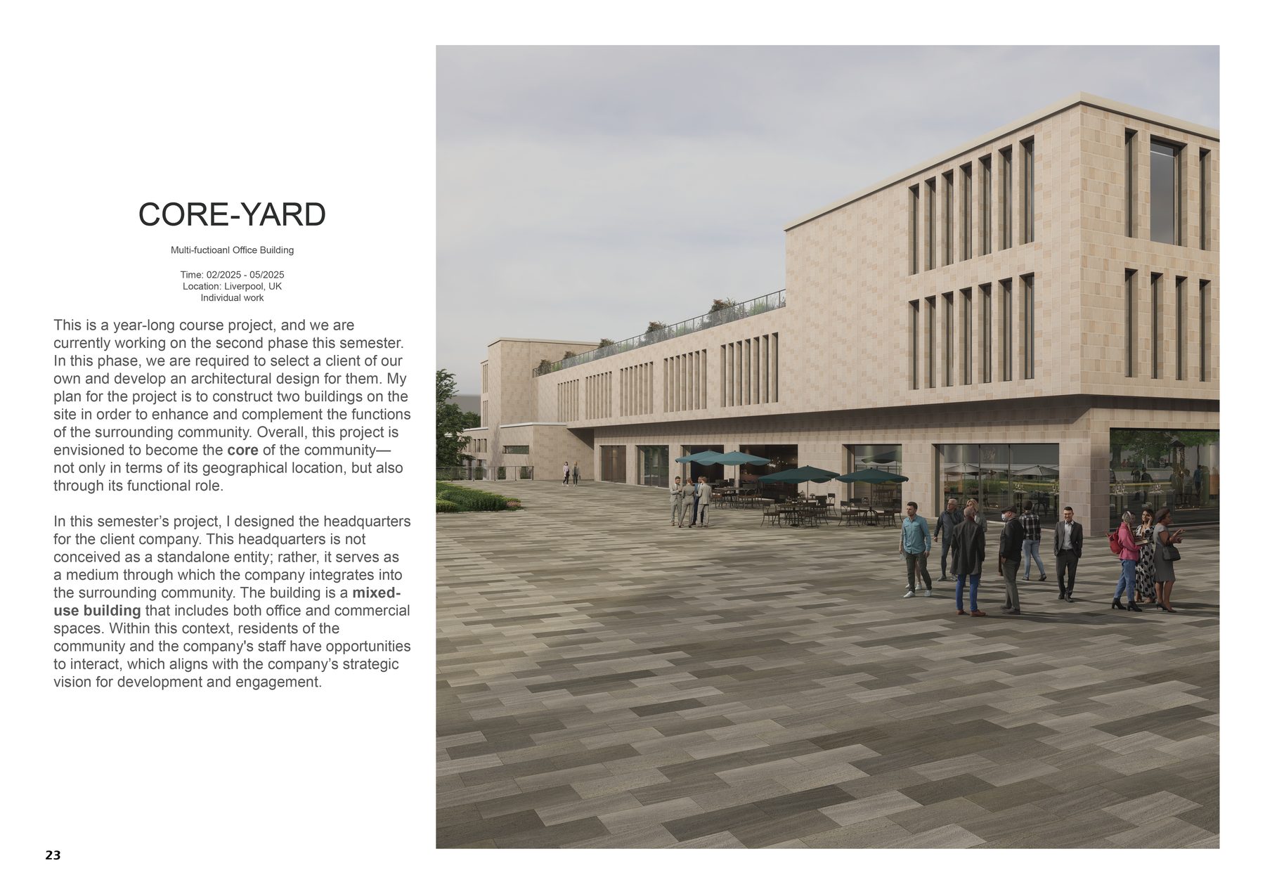 Core-Yard portfolio page